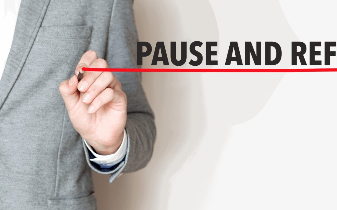 The Power of Pausing to Improve Your Life
